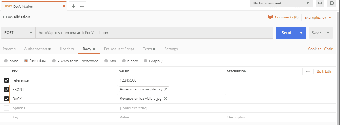 Ejemplo de configuración